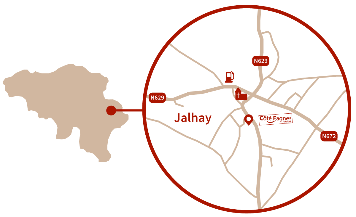 carte accès Jalhay